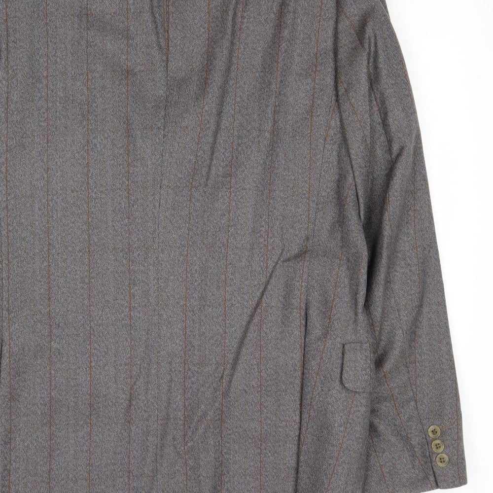 Mens UK Size 44 Dunn & Co Regular Grey Suit Jacket