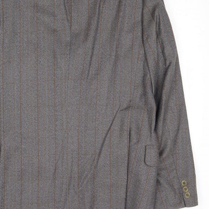 Mens UK Size 44 Dunn & Co Regular Grey Suit Jacket