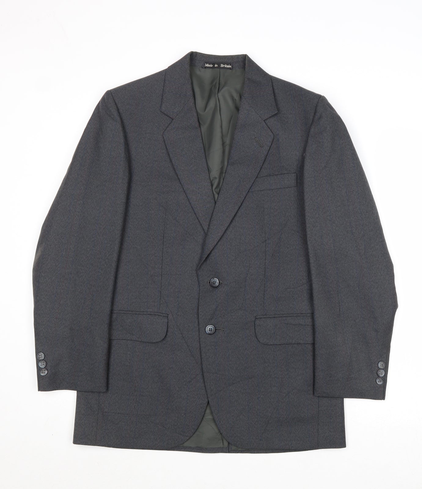 Mens UK Size 36 Dunn & Co Regular Grey Suit Jacket