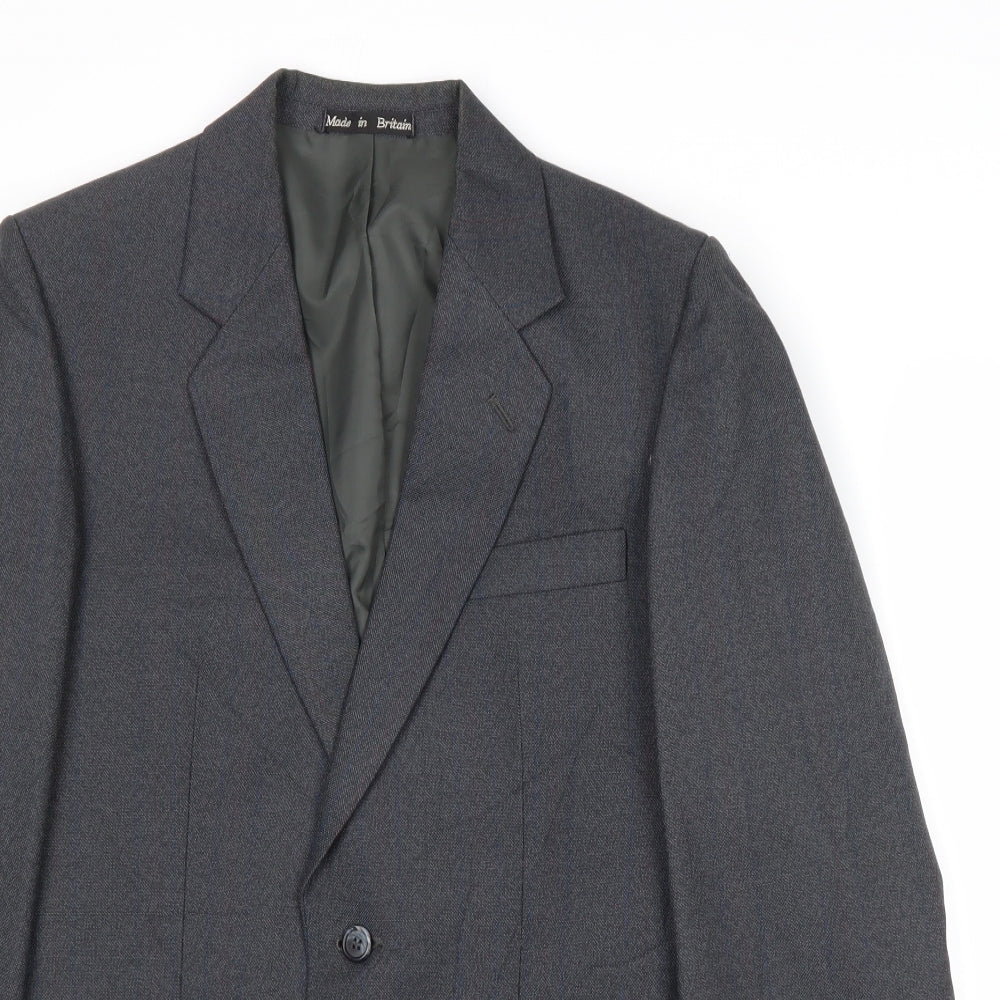 Mens UK Size 36 Dunn & Co Regular Grey Suit Jacket