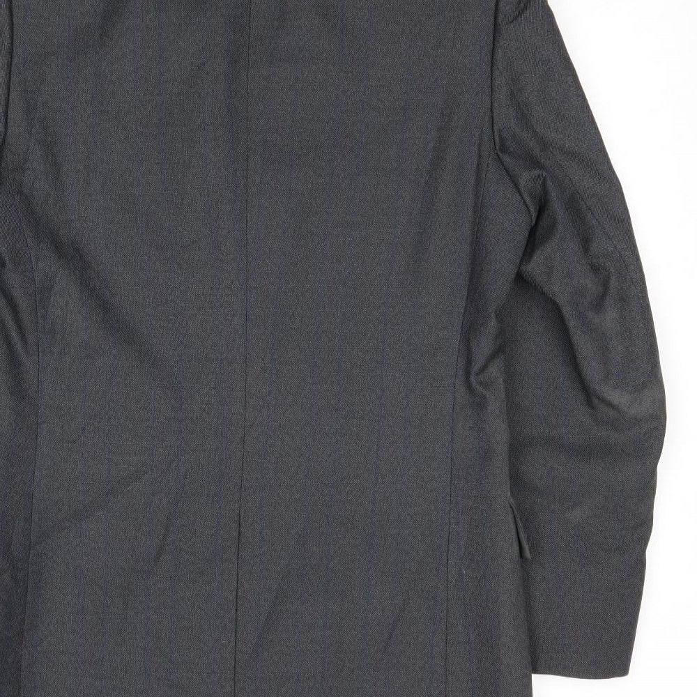 Mens UK Size 36 Dunn & Co Regular Grey Suit Jacket