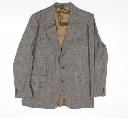 Mens UK Size 42 Marks and Spencer Regular Brown Suit Jacket