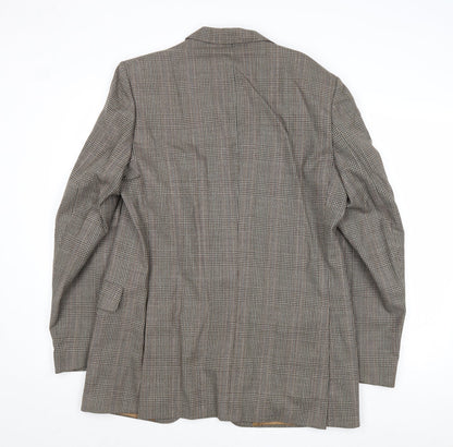 Mens UK Size 42 Marks and Spencer Regular Brown Suit Jacket