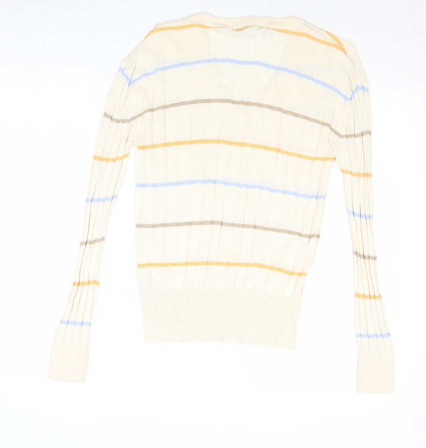 Womens UK Size S Marks and Spencer Beige Pullover Jumper