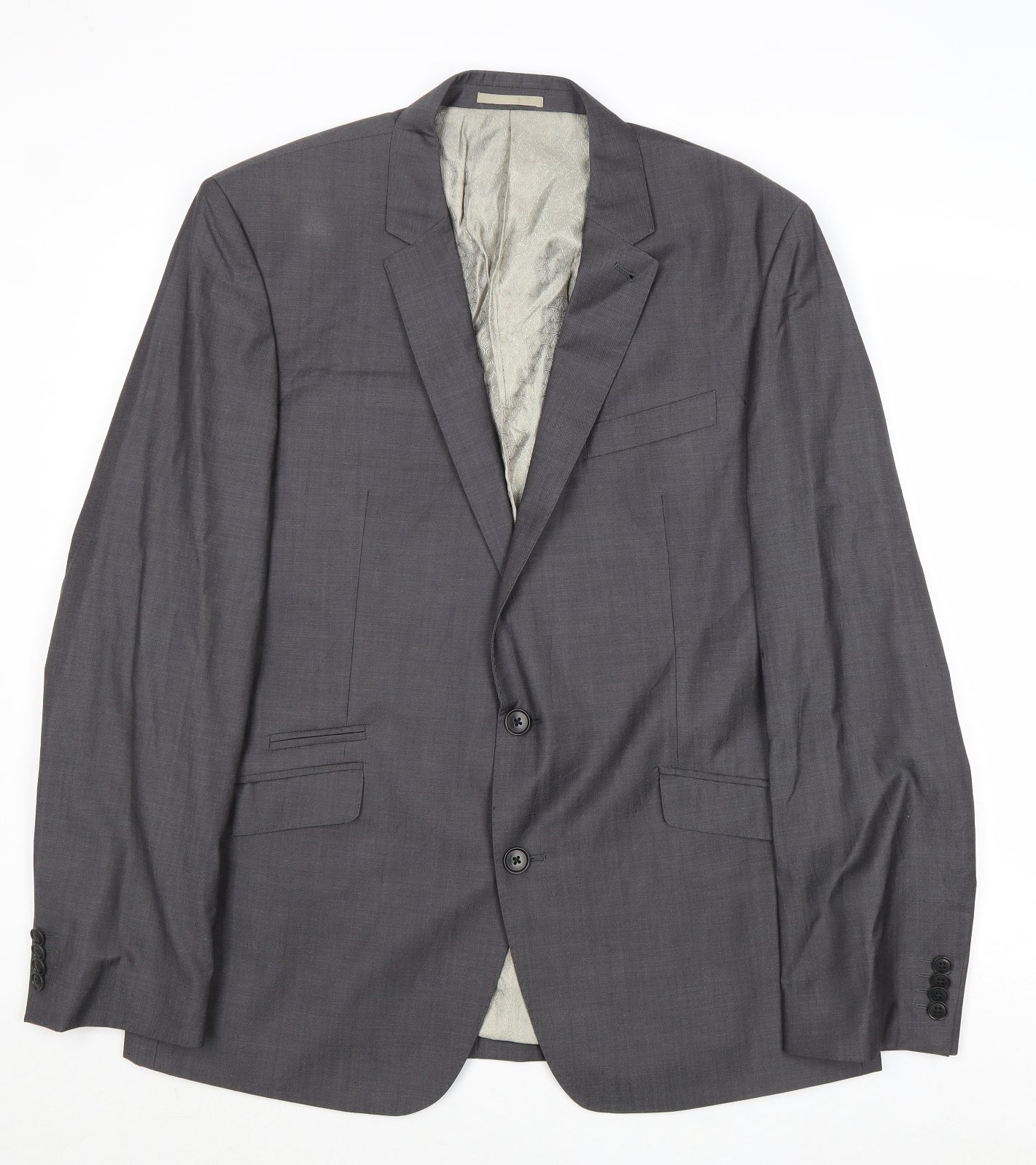 Mens UK Size 44 NEXT Regular Grey Suit Jacket