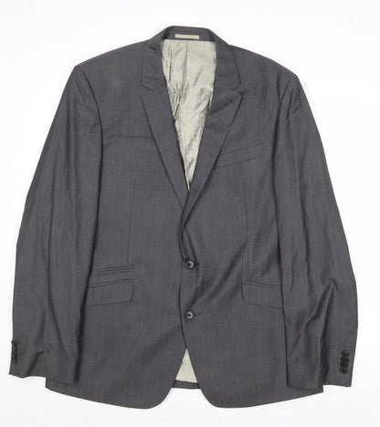 Mens UK Size 44 NEXT Regular Grey Suit Jacket