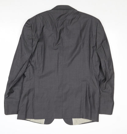 Mens UK Size 44 NEXT Regular Grey Suit Jacket