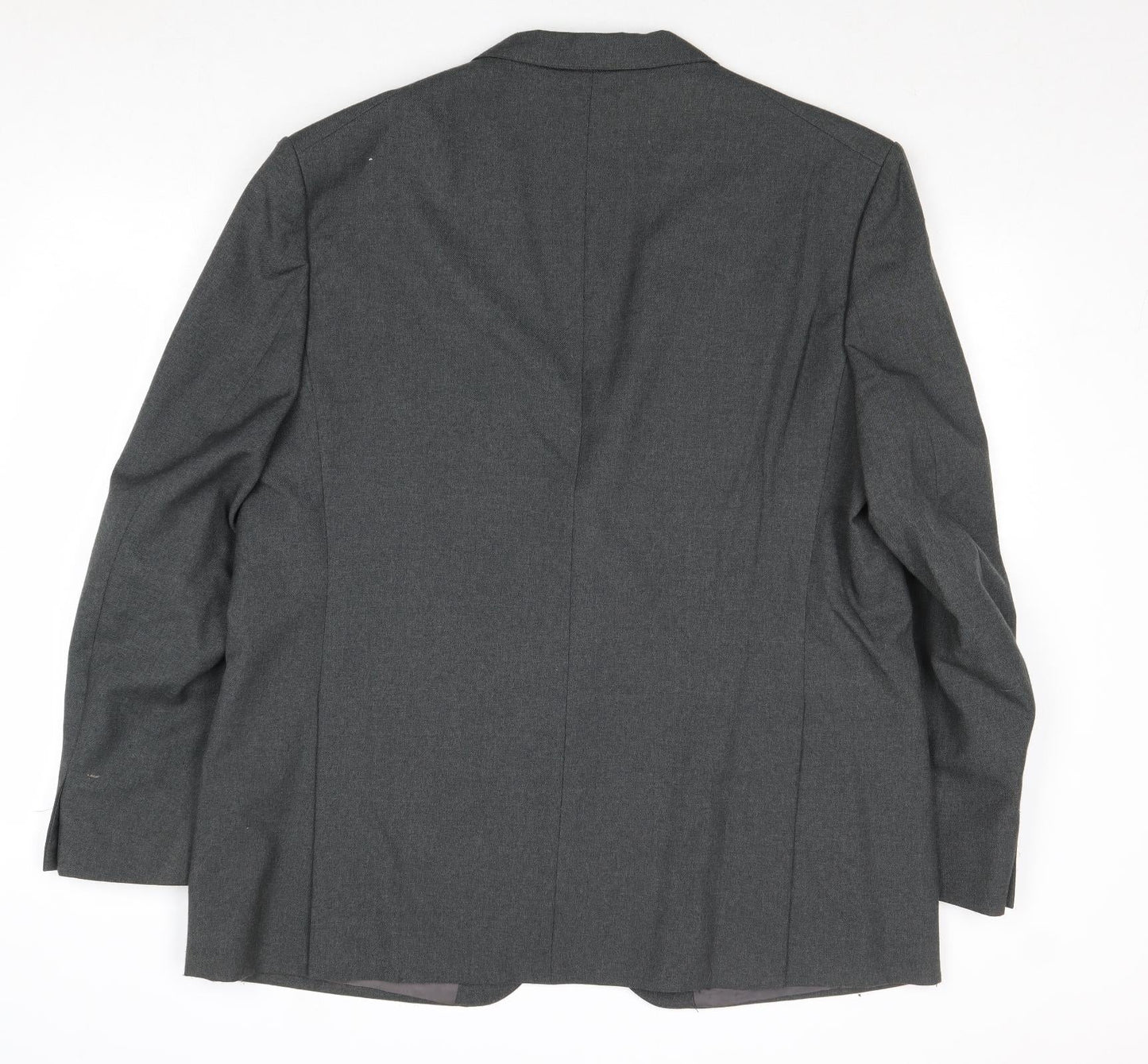 Warteks Mens Grey Polyester Jacket Suit Jacket Size 44 Regular