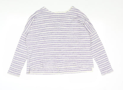 Womens UK Size 12 Marks and Spencer Purple Pullover Jumper