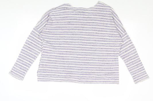 Womens UK Size 12 Marks and Spencer Purple Pullover Jumper