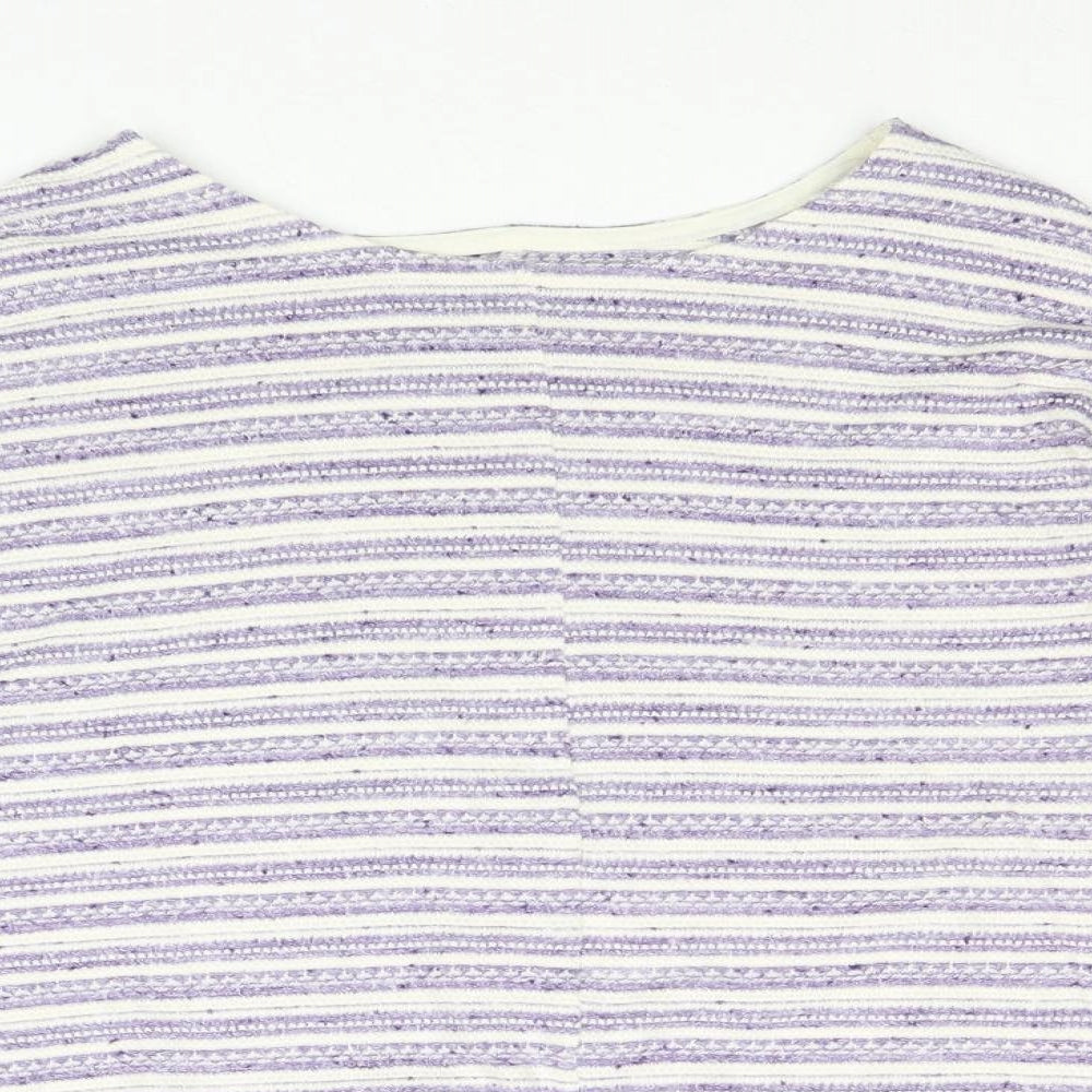 Womens UK Size 12 Marks and Spencer Purple Pullover Jumper