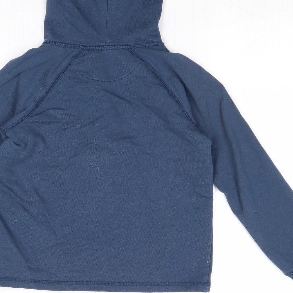 Joe's Boys Blue Polyester Pullover Hoodie Size 6 Years Button