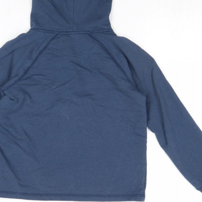Joe's Boys Blue Polyester Pullover Hoodie Size 6 Years Button