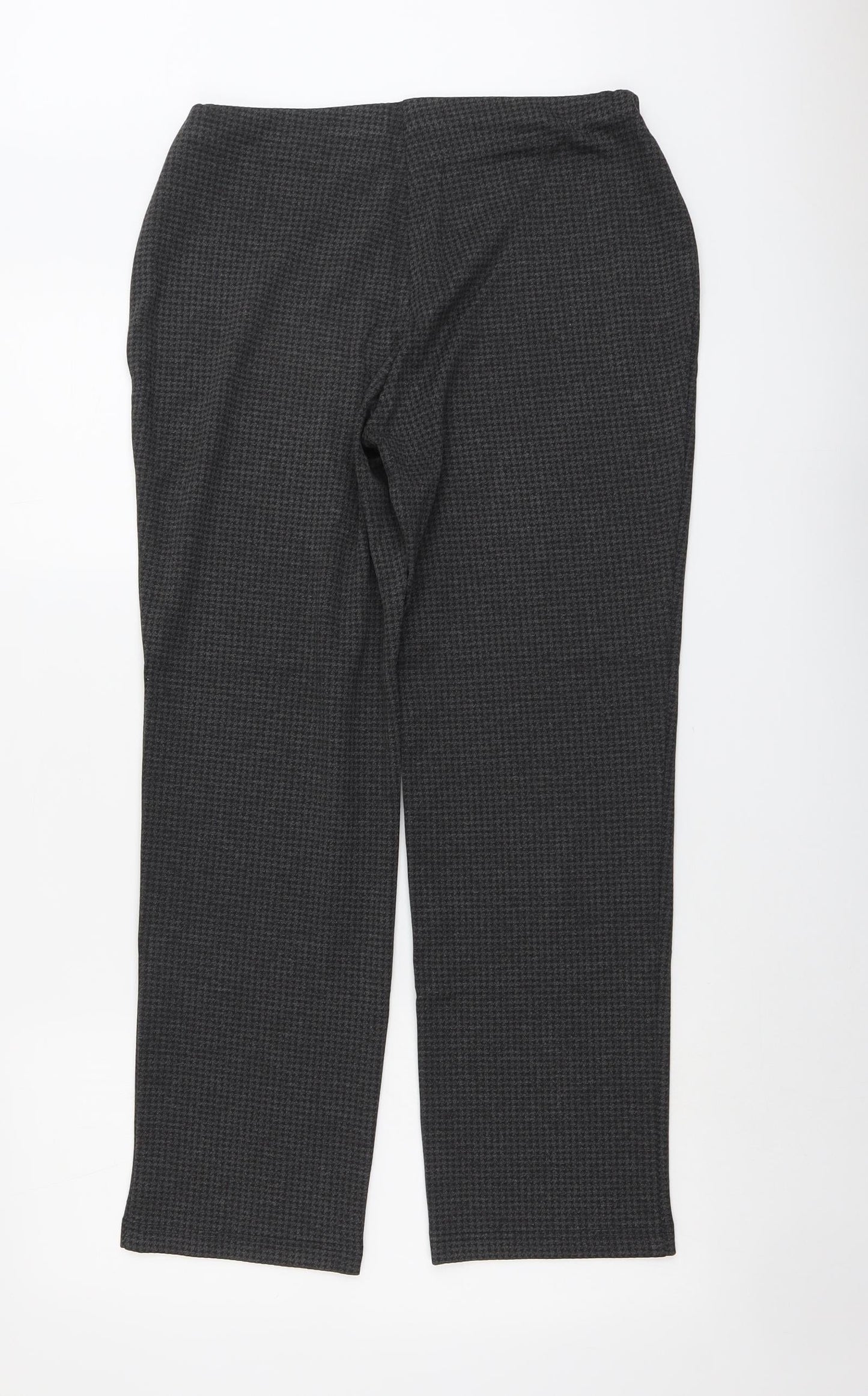 Womens UK Size 12 Marks and Spencer Regular Fit  Grey Trousers