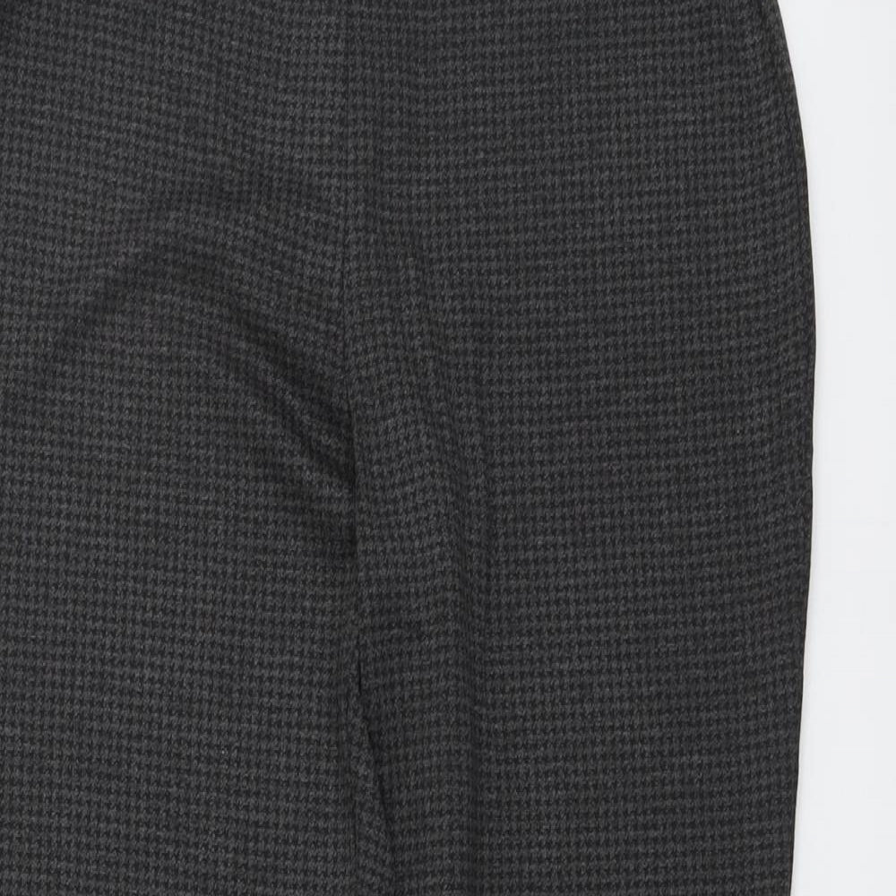 Womens UK Size 12 Marks and Spencer Regular Fit  Grey Trousers