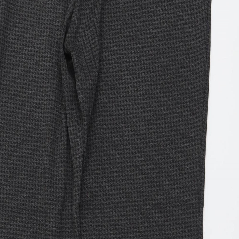Womens UK Size 12 Marks and Spencer Regular Fit  Grey Trousers