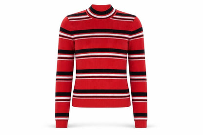 Womens UK Size XS H&M Red Pullover Jumper
