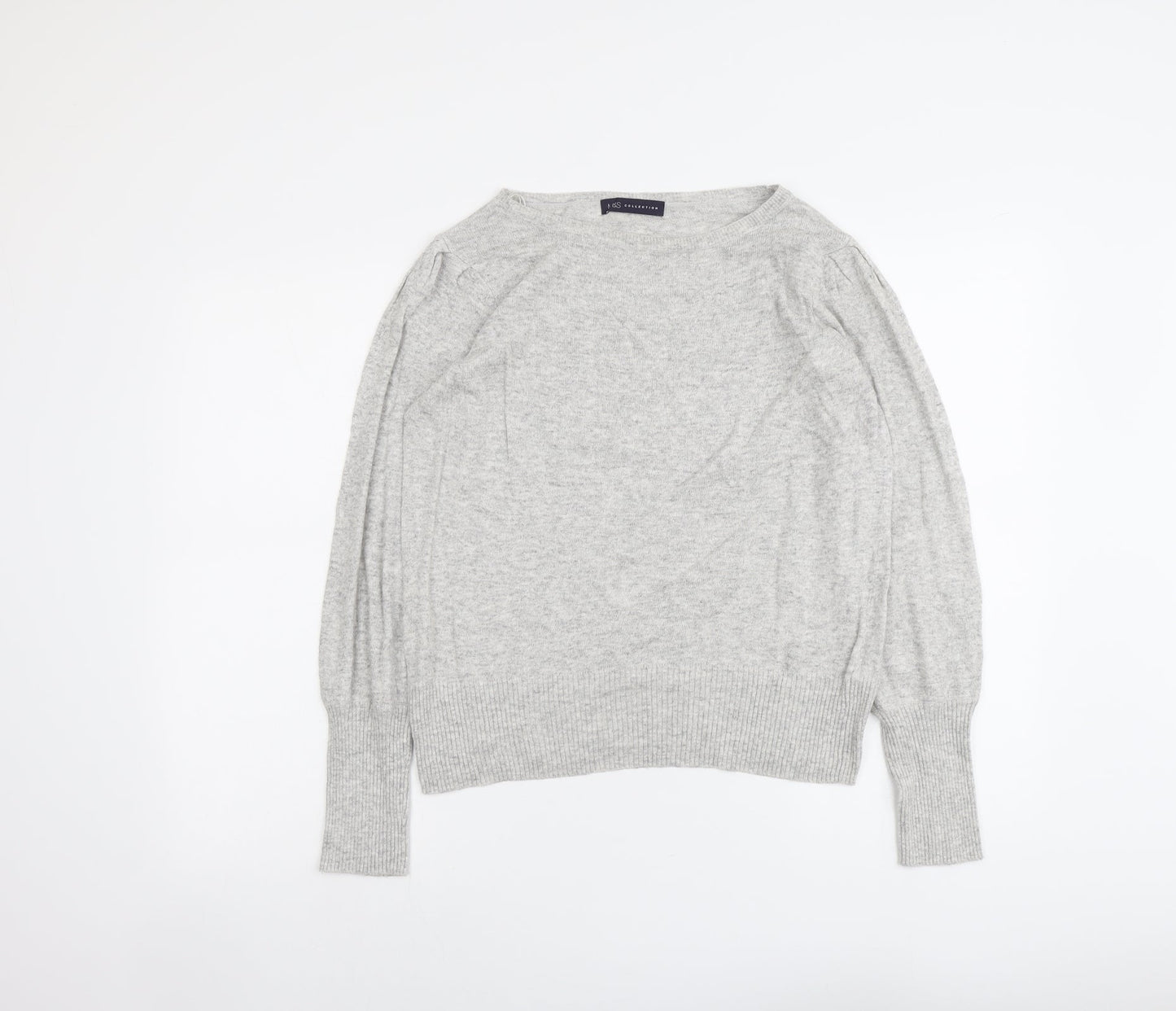 Womens UK Size 14 Marks and Spencer Grey Pullover Jumper
