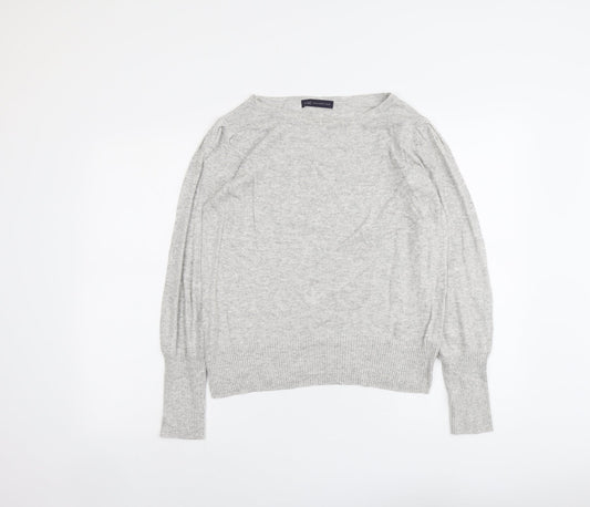 Womens UK Size 14 Marks and Spencer Grey Pullover Jumper
