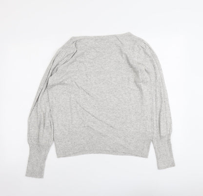 Womens UK Size 14 Marks and Spencer Grey Pullover Jumper