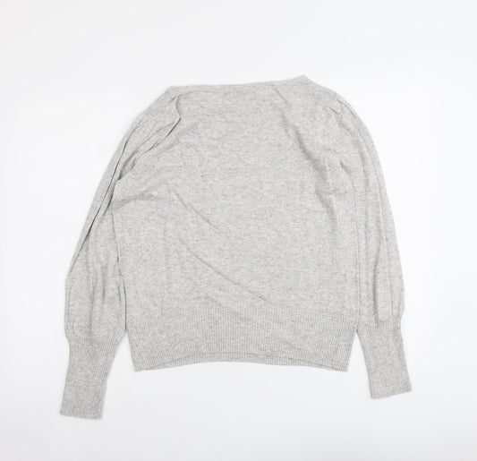 Womens UK Size 14 Marks and Spencer Grey Pullover Jumper