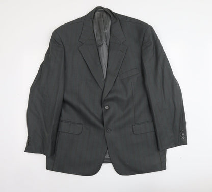 Mens UK Size L Wellington Regular Grey Suit Jacket
