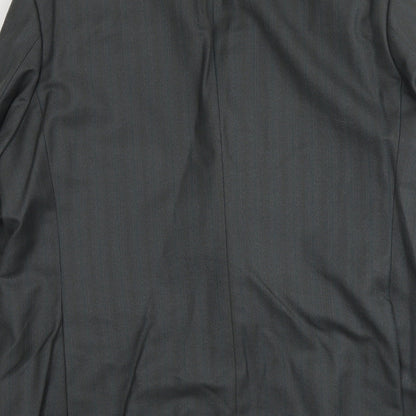 Mens UK Size L Wellington Regular Grey Suit Jacket