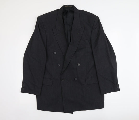 Mens UK Size L Marks and Spencer Regular Blue Suit Jacket
