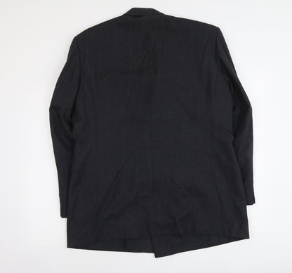 Mens UK Size L Marks and Spencer Regular Blue Suit Jacket