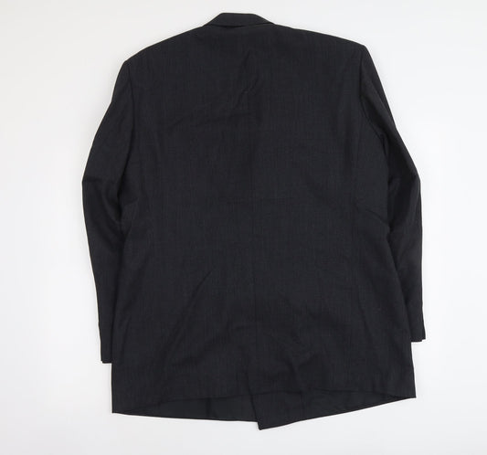 Mens UK Size L Marks and Spencer Regular Blue Suit Jacket