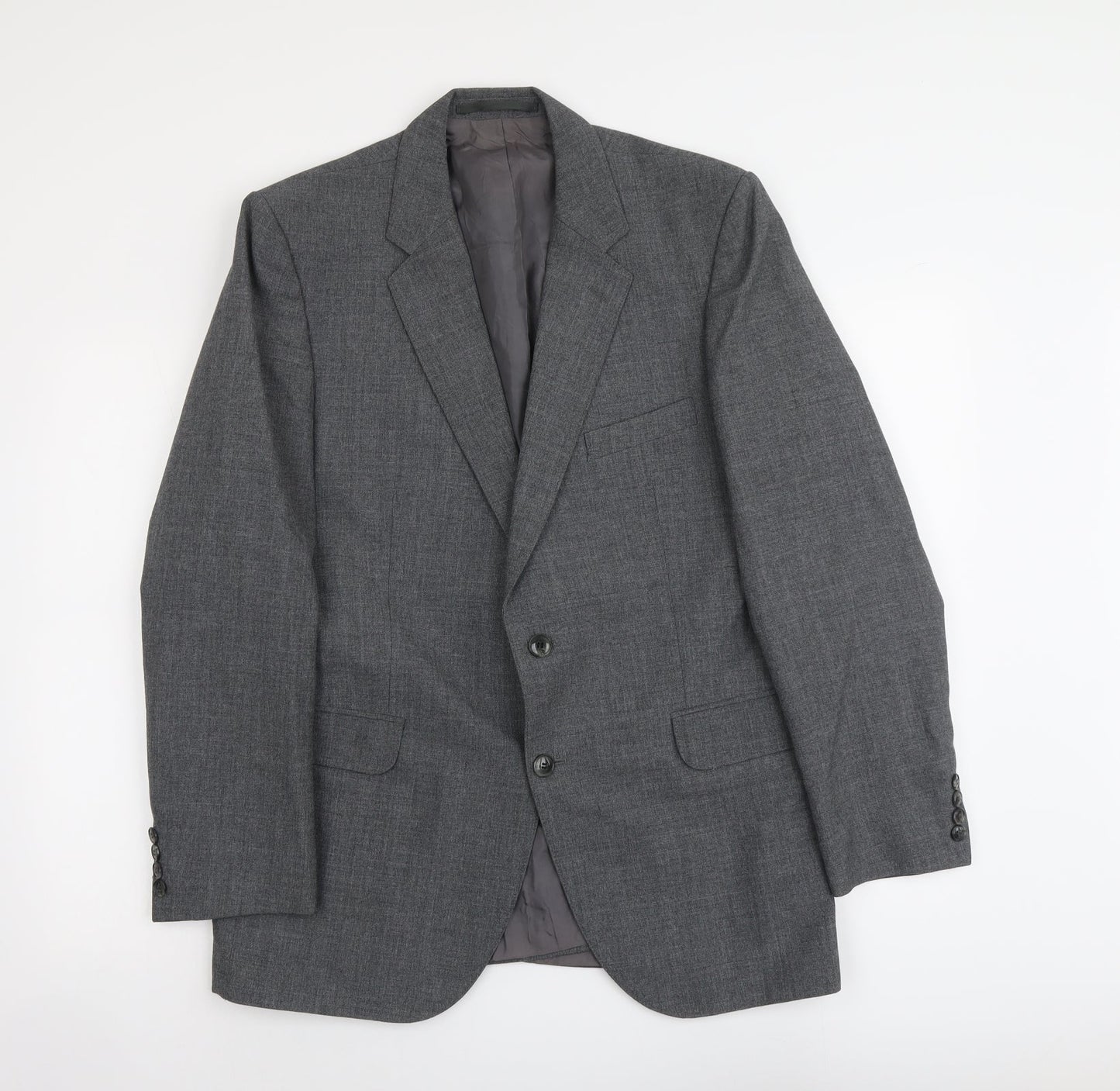 Mens UK Size M Marks and Spencer Regular Grey Suit Jacket