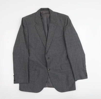 Mens UK Size M Marks and Spencer Regular Grey Suit Jacket