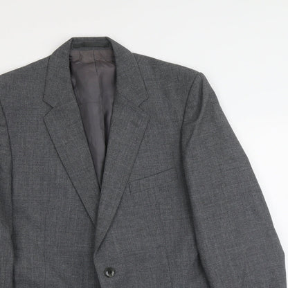 Mens UK Size M Marks and Spencer Regular Grey Suit Jacket