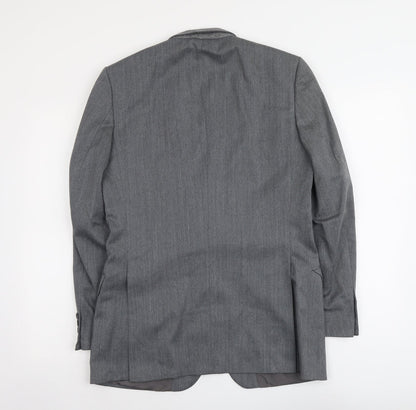 Marks and Spencer Mens Grey Polyester Jacket Suit Jacket Size M Regular