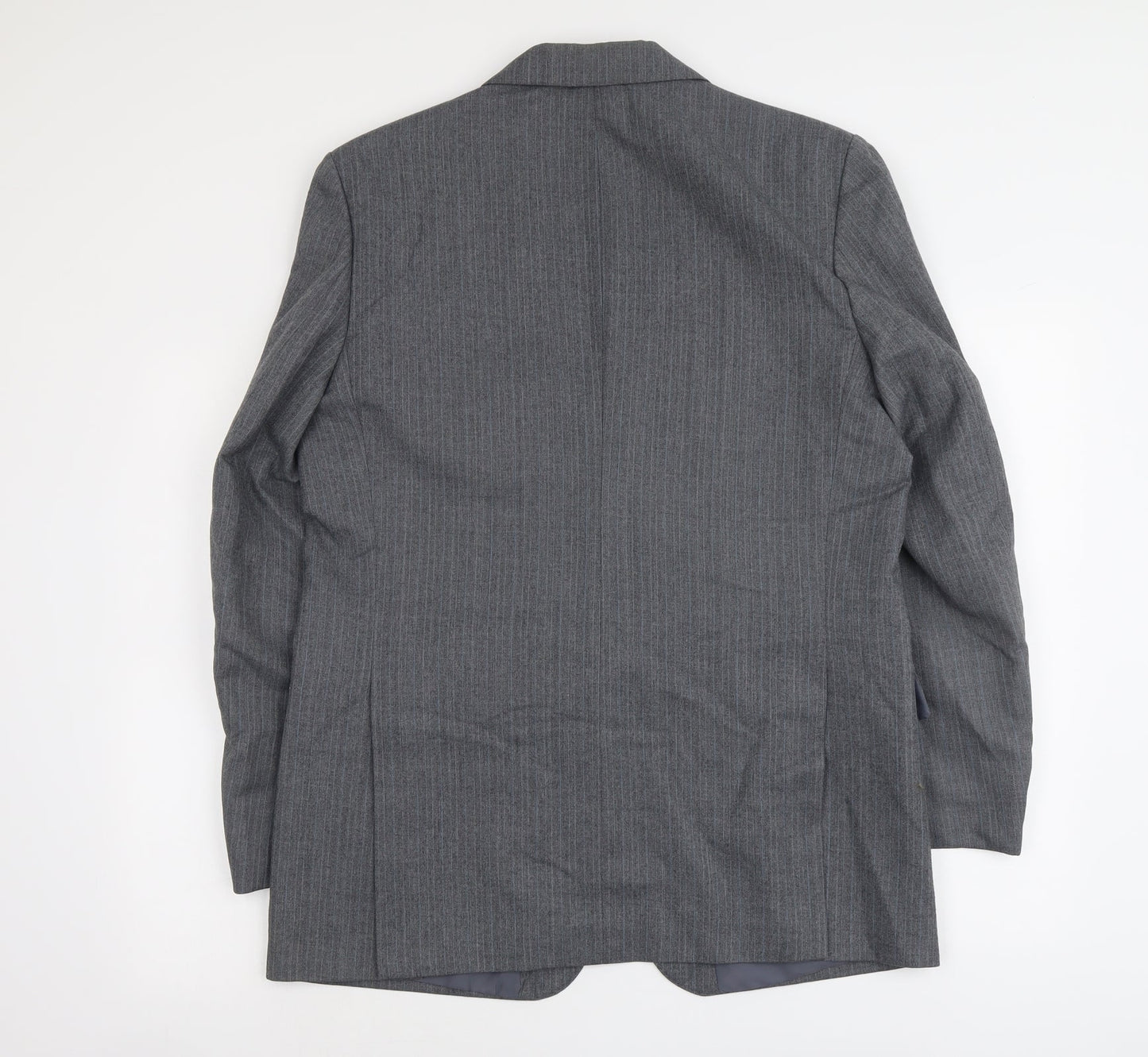 Mens UK Size L C&A Regular Grey Suit Jacket