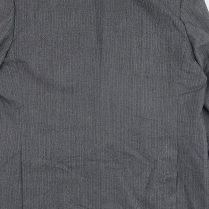 Mens UK Size L C&A Regular Grey Suit Jacket