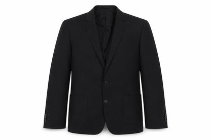 Kiomi Mens Black Polyester Jacket Suit Jacket Size L Regular