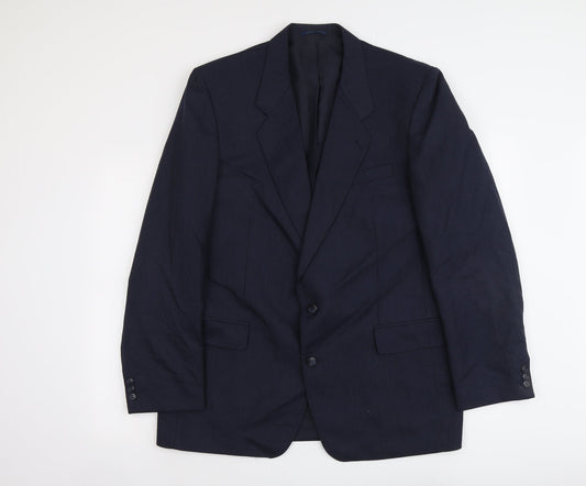 Mens UK Size XL C&A Regular Blue Suit Jacket
