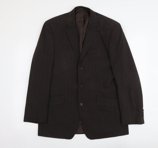 Mens UK Size M NEXT Regular Brown Suit Jacket