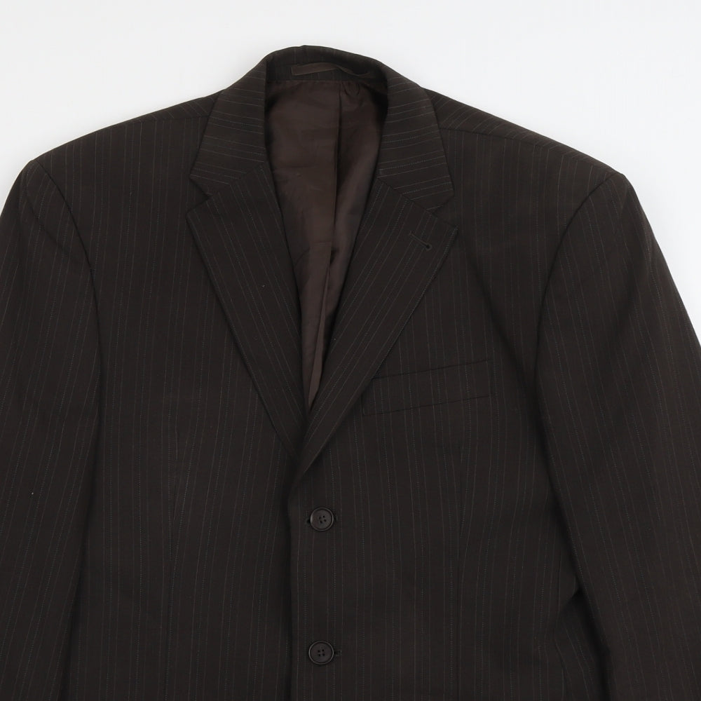 Mens UK Size M NEXT Regular Brown Suit Jacket