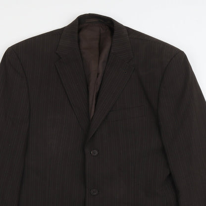 Mens UK Size M NEXT Regular Brown Suit Jacket