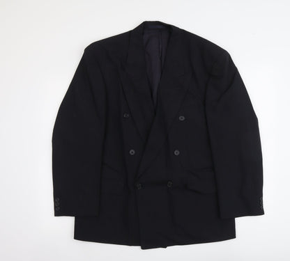 Mens UK Size M Marks and Spencer Regular Black Suit Jacket