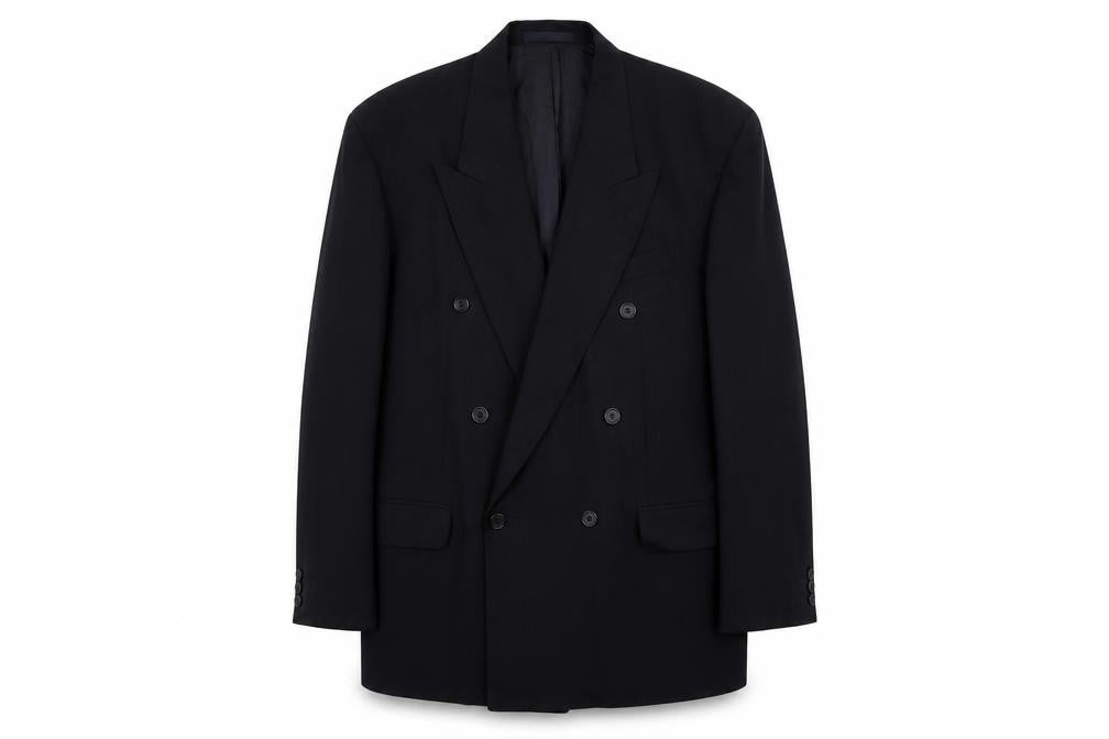 Mens UK Size M Marks and Spencer Regular Black Suit Jacket