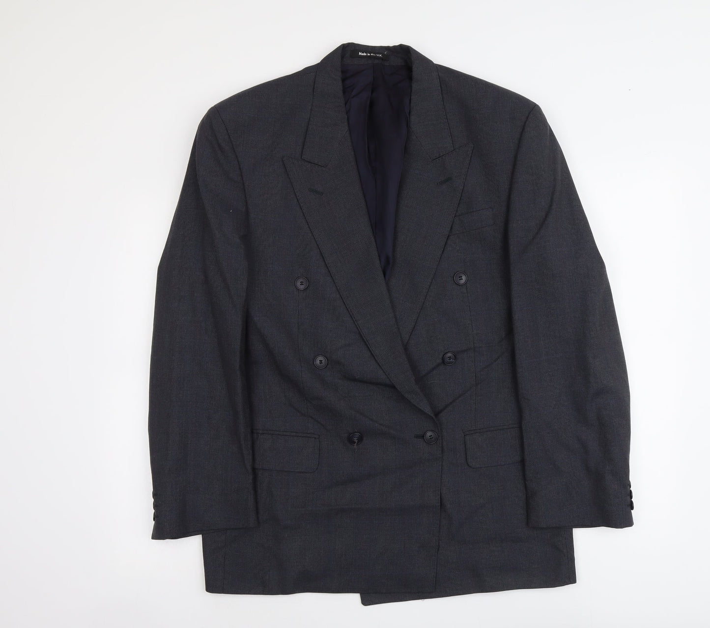 Mens UK Size L Marks and Spencer Regular Blue Suit Jacket