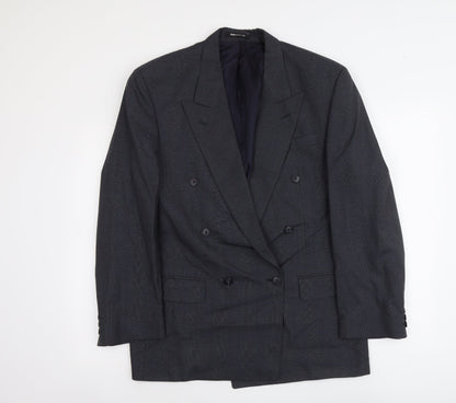 Mens UK Size L Marks and Spencer Regular Blue Suit Jacket