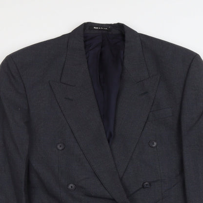 Mens UK Size L Marks and Spencer Regular Blue Suit Jacket