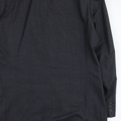 Mens UK Size L Marks and Spencer Regular Blue Suit Jacket