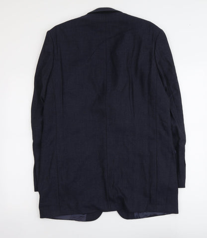 Mens UK Size L Marks and Spencer Regular Blue Suit Jacket