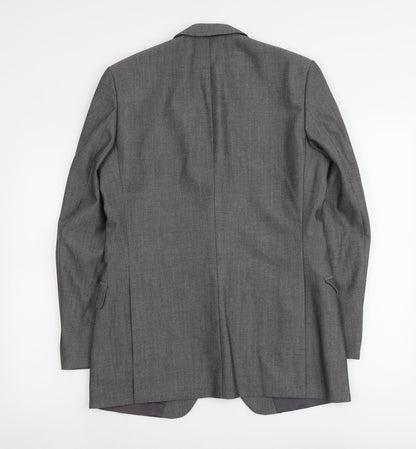 Mens UK Size M Marks and Spencer Regular Grey Suit Jacket