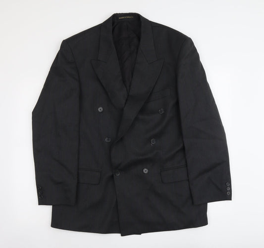 Mens UK Size M Marks and Spencer Regular Grey Suit Jacket